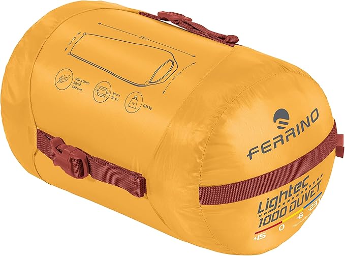 FERRINO SLEEPINGBAG LIGHTECH 1000 DUVET RDS DOWN (3) FERRINO SLEEPINGBAG LIGHTECH 1000 DUVET RDS DOWN - Image 3