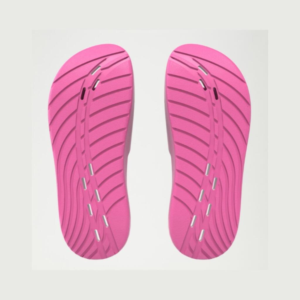 D. papuce SPEEDO SLIDES ONE PIECE JU pink white (2) D. papuce SPEEDO SLIDES ONE PIECE JU - Image 2